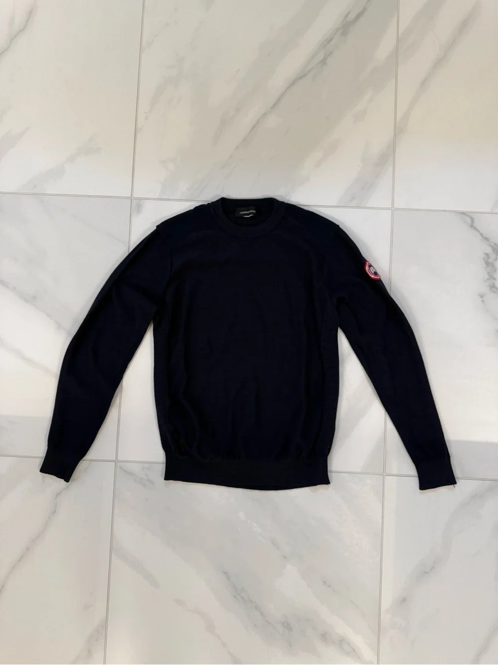 Canada Goose Dark Navy Knit Sweater - Men's